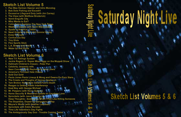 Sketch DVD Case Volume 5 & 6